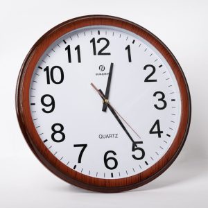branded wall clock