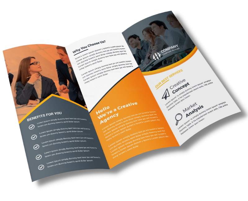 trifold brochure in kenya